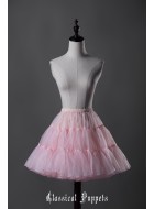 Classical Puppets A-Line Petticoat I(In Stock/Black Only)